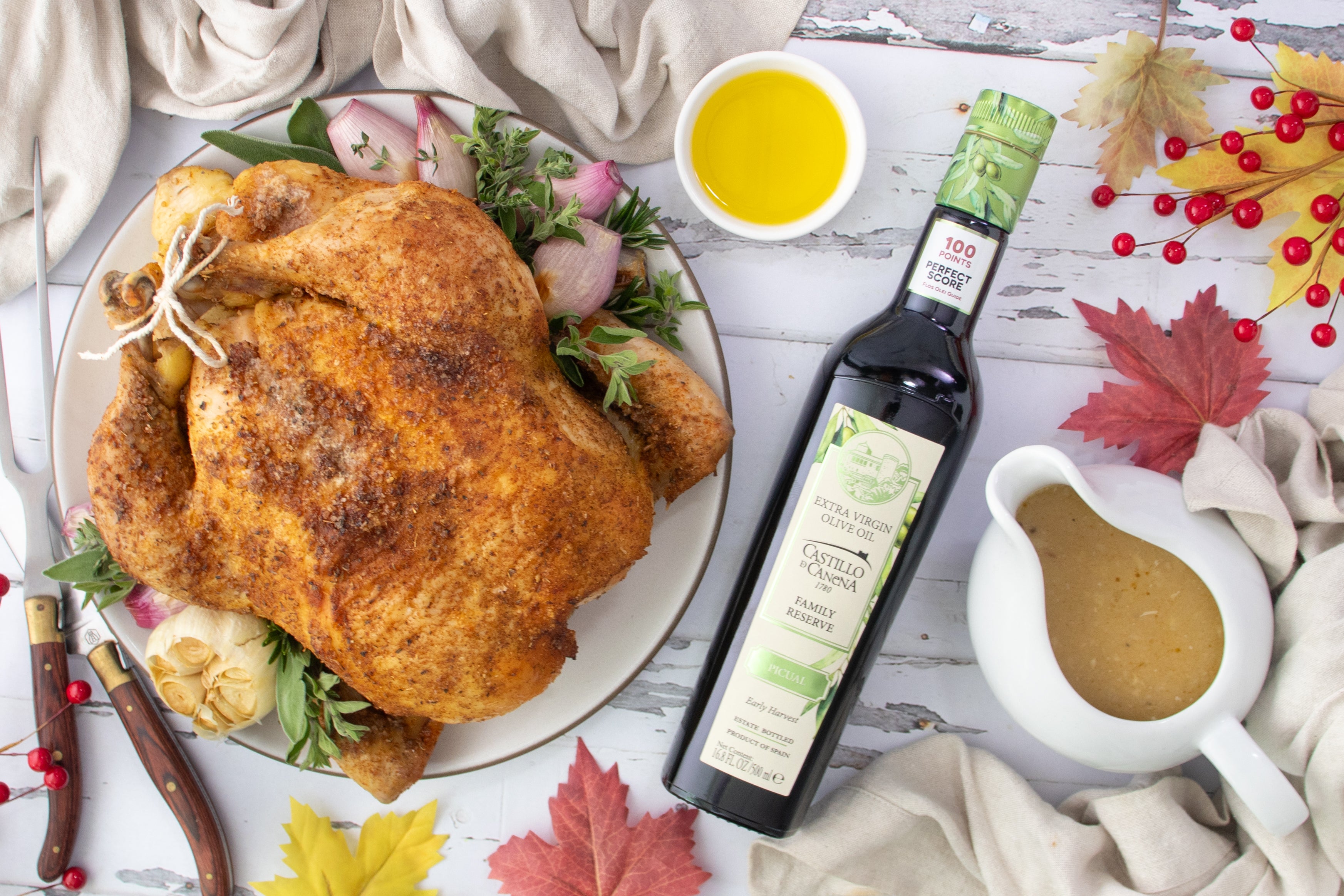 Spice Roasted Chicken with Chili & Oregano