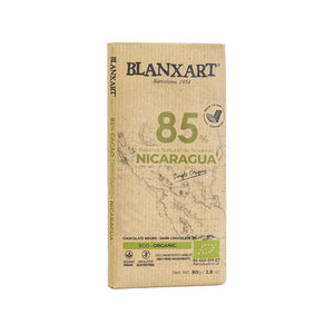 Blanxart Organic Dark Chocolate Bar 85% Nicaragua