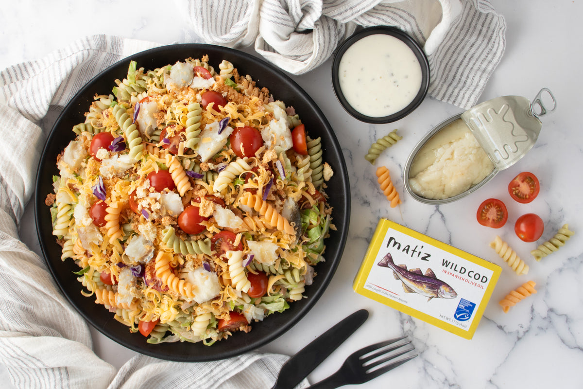 Cod With Ranch Cod Bacon Ranch Pasta Salad – Culinary Collective