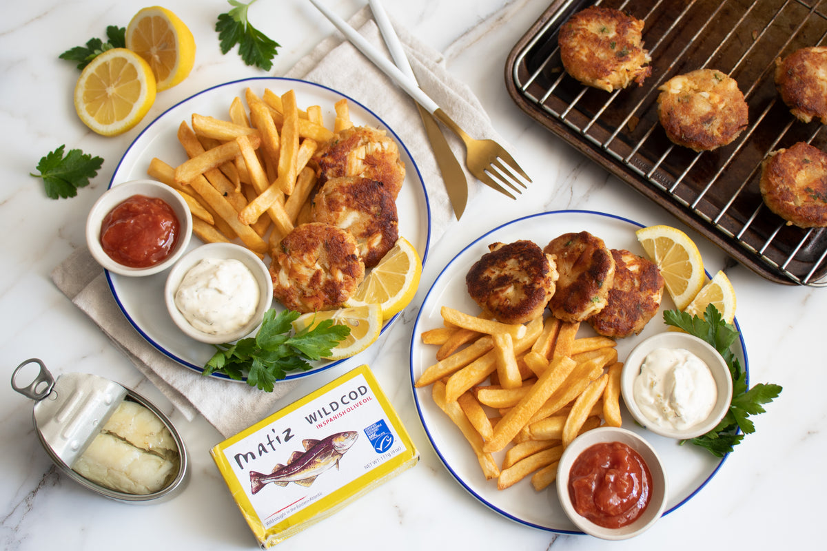 Cod Cakes Mix Crispy Cod Cakes – Culinary Collective