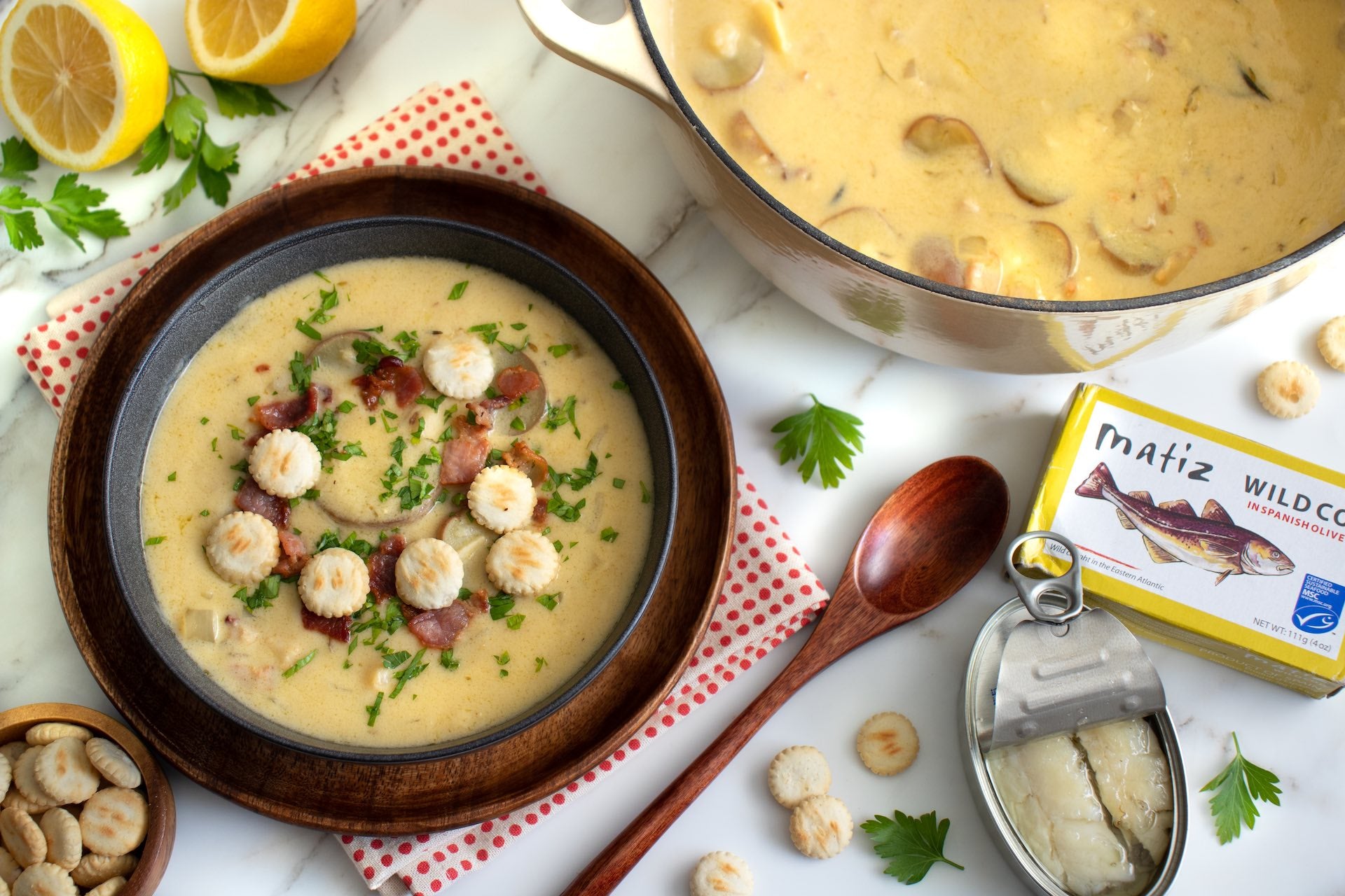 Easy Cod Chowder