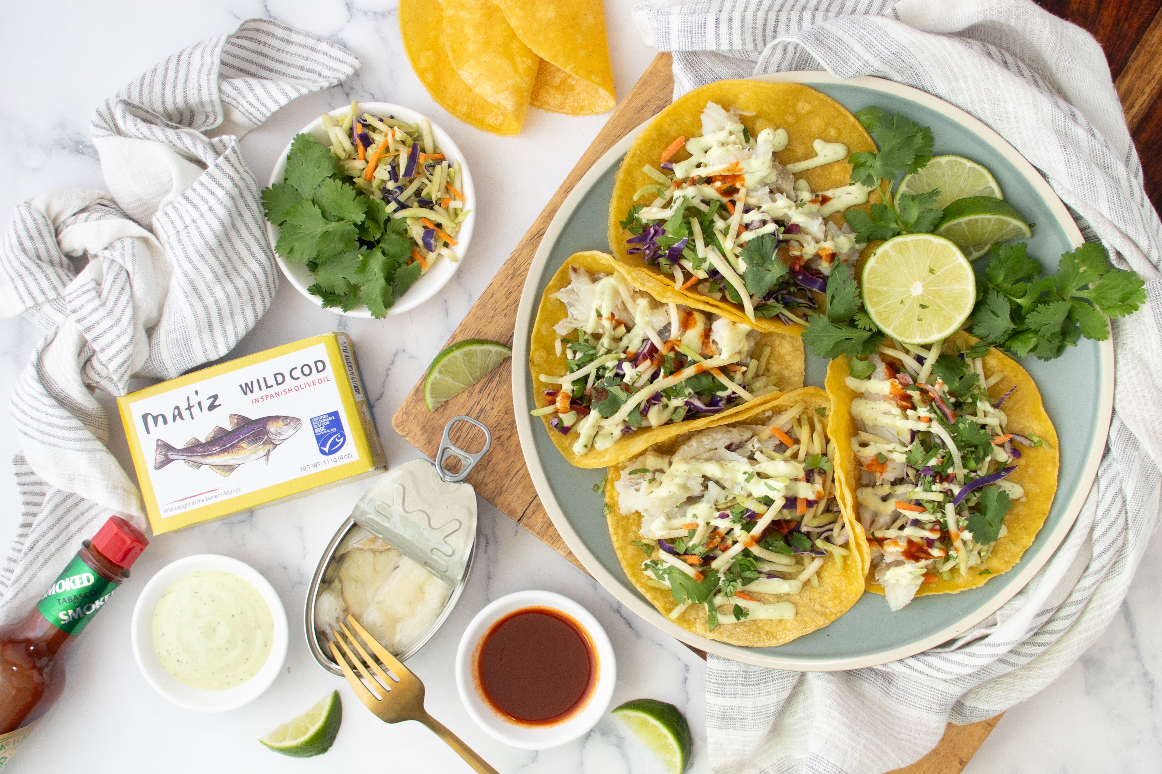 So-Cal Cod Taco Stuffers