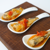 La Brujula Small Scallops in Sauce