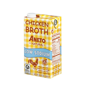 Aneto Low Sodium Chicken Broth