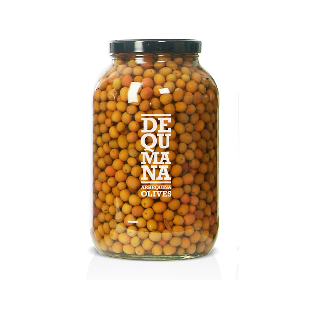 Dequmana Whole Arbequina Olives