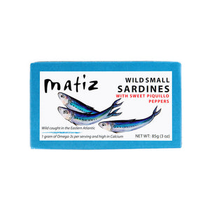 Matiz Wild Small Sardines with Sweet Piquillo Peppers