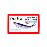 Matiz Wild Spicy Sardines with Piri Piri Chili Peppers